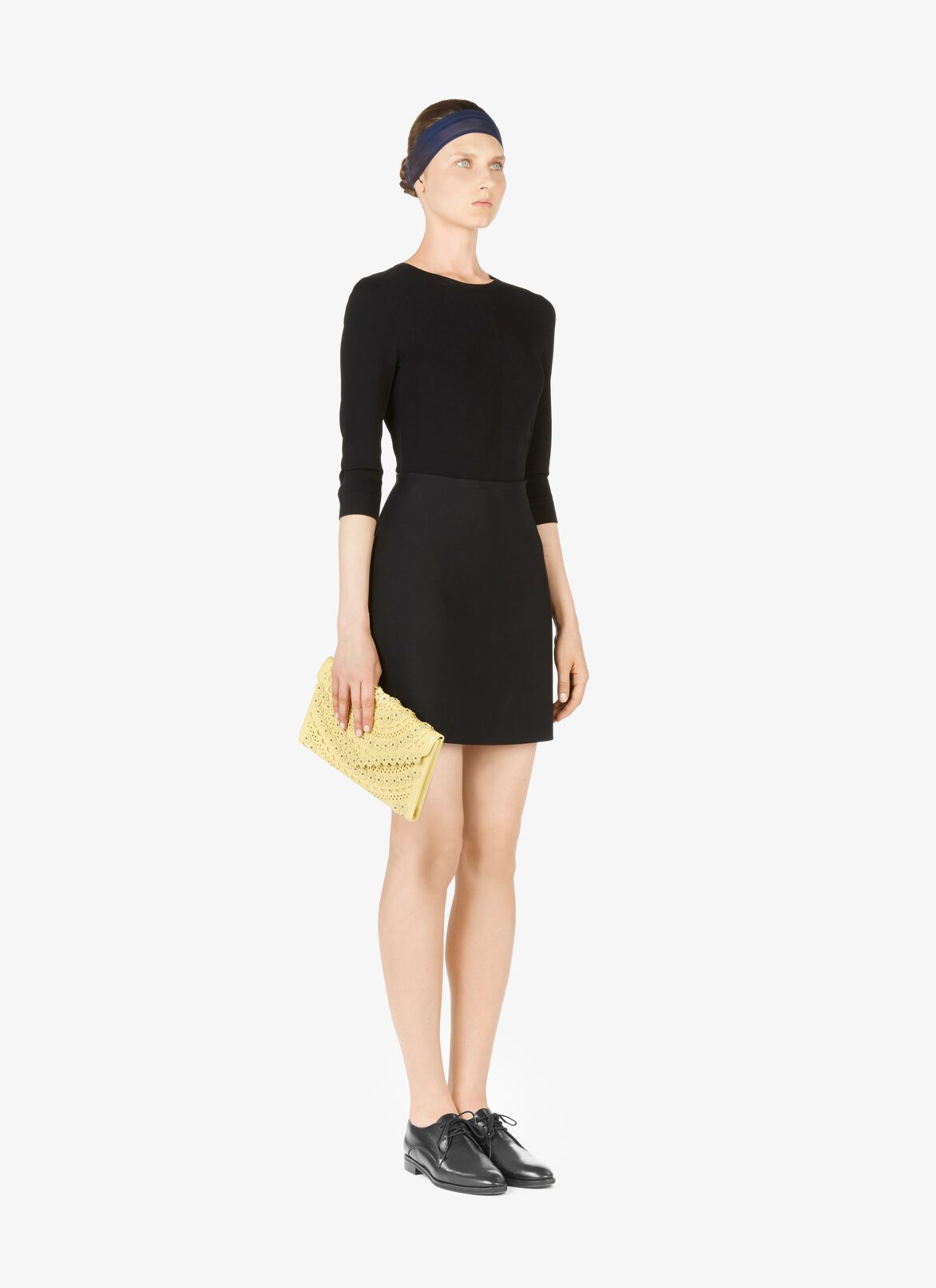 BAG CUIR LUX NEW VIENNE FLEUR TOPAZE ALAÏA GOLDTOPAS BAG CUIR LUX NEW VIENNE FLEUR TOPAZE